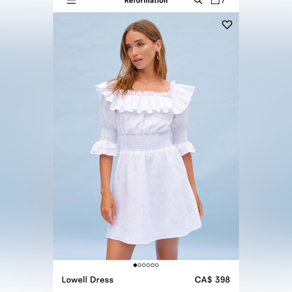 Reformation Lowell Dress - Picture 3 of 3